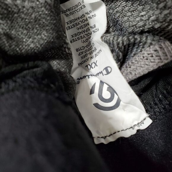 CHAMPION mens XXL black and gray camo compression leggings - Picture 3 of 3